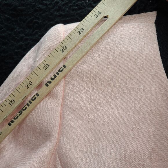 Vintage Atrium Collection 2pc Set Pink Size 10 Polyester Blend Blazer And Skirt - Picture 5 of 15